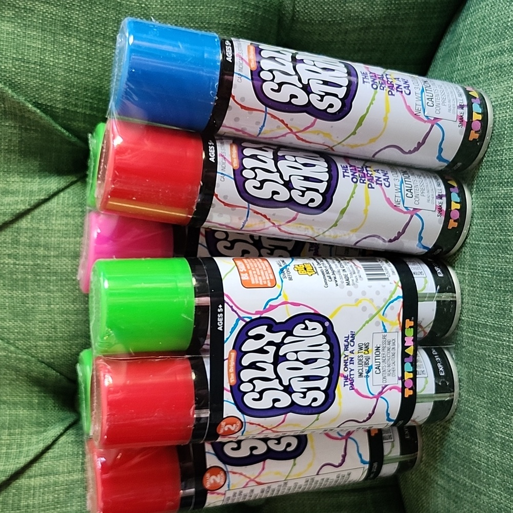 Silly String Party Pack (8 Cans)